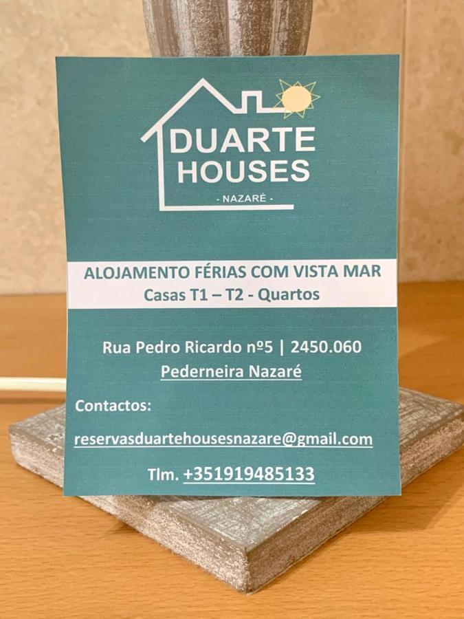 Duarte Houses - Casa T1 - Com Vista Mar Βίλα Ναζαρέ Εξωτερικό φωτογραφία